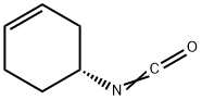 Cyclohexene, 4-isocyanato-, (4R)- 구조식 이미지