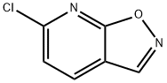 Isoxazolo[5,4-b]pyridine, 6-chloro- Structure