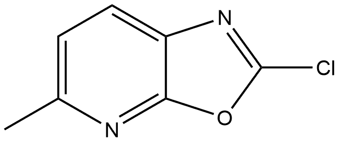 2-chloro-5-methyloxazolo[5,4-b]pyridine 구조식 이미지