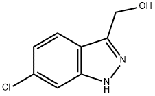 1H-Indazole-3-methanol, 6-chloro- Structure