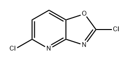 Oxazolo[4,5-b]pyridine, 2,5-dichloro- Structure