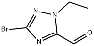 3-bromo-1-ethyl-1H-1,2,4-triazole-5-carbaldehyde Structure