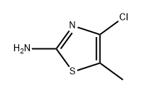 2-Thiazolamine, 4-chloro-5-methyl- 구조식 이미지