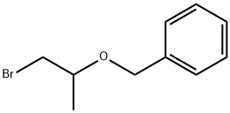 Benzene, [(2-bromo-1-methylethoxy)methyl]- Structure