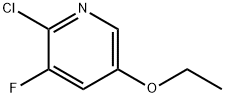 2-Chloro-5-ethoxy-3-fluoropyridine 구조식 이미지