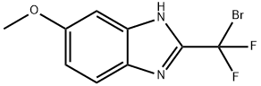 2-[Bromo(difluoro)methyl]-5-methoxy-1H-benzimidazole Structure