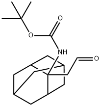 Boc-NH-adamantyl-AcCHO Structure