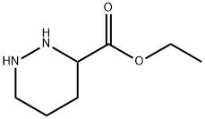 3-Pyridazinecarboxylic acid, hexahydro-, ethyl ester Structure