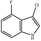 3-Chloro-4-fluoro-1H-indole Structure