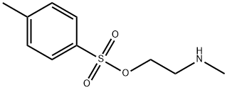 Ethanol, 2-(methylamino)-, 1-(4-methylbenzenesulfonate) Structure