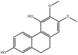 2,5-Phenanthrenediol, 9,10-dihydro-6,7-dimethoxy- 구조식 이미지