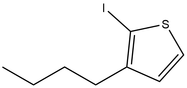 3-butyl-2-iodothiophene 구조식 이미지