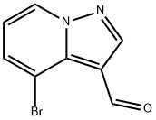 Pyrazolo[1,5-a]pyridine-3-carboxaldehyde, 4-bromo- Structure