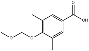 4-(Methoxymethoxy)-3,5-dimethylbenzoic acid Structure