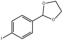 1,3-Dioxolane, 2-(4-iodophenyl)- Structure