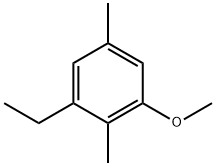 Benzene, 1-ethyl-3-methoxy-2,5-dimethyl- Structure