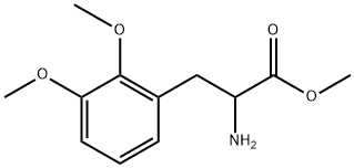 methyl 2-amino-3-(2,3-dimethoxyphenyl)propanoate Structure