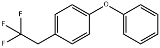 Benzene, 1-phenoxy-4-(2,2,2-trifluoroethyl)- Structure