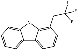 Dibenzothiophene, 4-(2,2,2-trifluoroethyl)- Structure