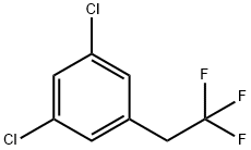 Benzene, 1,3-dichloro-5-(2,2,2-trifluoroethyl)- Structure