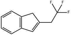 1H-Indene, 2-(2,2,2-trifluoroethyl)- Structure