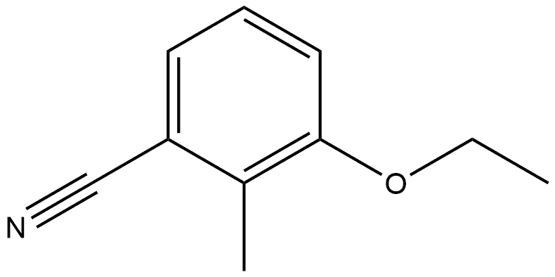 3-Ethoxy-2-methylbenzonitrile Structure