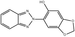 6-(2H-Benzotriazol-2-yl)-1,3-benzodioxol-5-ol Structure