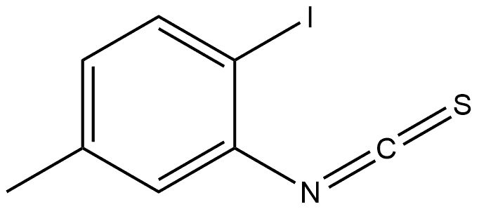 2-Iodo-5-methylphenyl Isothiocyanate Structure