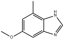5-Methoxy-7-methyl-1H-benzimidazole Structure