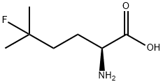 (2S)-2-amino-5-fluoro-5-methylhexanoic acid hydrochloride Structure