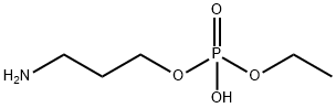 Phosphoric acid, mono(3-aminopropyl) monoethyl ester Structure