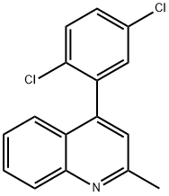 4-(2,5-Dichlorophenyl)-2-methylquinoline Structure