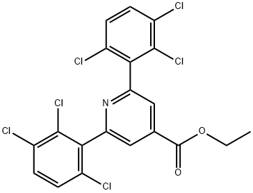 Ethyl 2,6-bis(2,3,6-trichlorophenyl)isonicotinate Structure