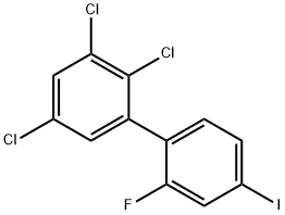 2'-Fluoro-4'-iodo-2,3,5-trichlorobiphenyl Structure