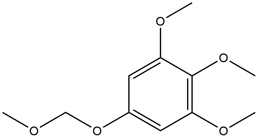 1,2,3-Trimethoxy-5-(methoxymethoxy)benzene Structure