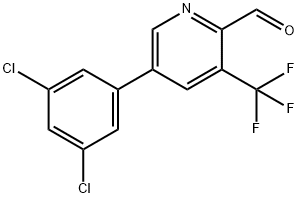 5-(3,5-Dichlorophenyl)-3-(trifluoromethyl)picolinaldehyde Structure