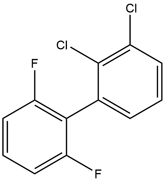 2,3-Dichloro-2',6'-difluoro-1,1'-biphenyl Structure