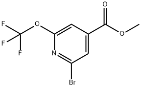 Methyl 2-bromo-6-(trifluoromethoxy)pyridine-4-carboxylate Structure