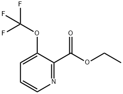 Ethyl 3-(trifluoromethoxy)pyridine-2-carboxylate Structure