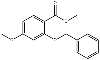 Methyl 4-methoxy-2-phenylmethoxybenzoate Structure