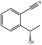 Benzonitrile, 2-[(1S)-1-hydroxyethyl]- Structure