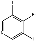 Pyridine, 4-bromo-3,5-diiodo- Structure