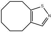 Cyclooct[d]isothiazole, 4,5,6,7,8,9-hexahydro- 구조식 이미지