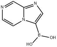 Boronic acid, B-imidazo[1,2-a]pyrazin-3-yl- Structure