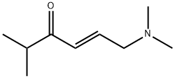 4-Hexen-3-one, 6-(dimethylamino)-2-methyl-, (E)- (9CI) Structure