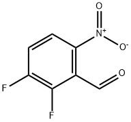 Benzaldehyde, 2,3-difluoro-6-nitro- 구조식 이미지