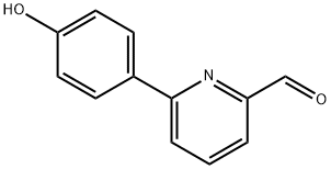 6-(4-hydroxyphenyl)picolinaldehyde Structure