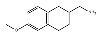 2-Naphthalenemethanamine, 1,2,3,4-tetrahydro-6-methoxy- Structure