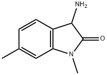 2H-Indol-2-one, 3-amino-1,3-dihydro-1,6-dimethyl- Structure