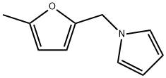 1H-Pyrrole, 1-[(5-methyl-2-furanyl)methyl]- Structure